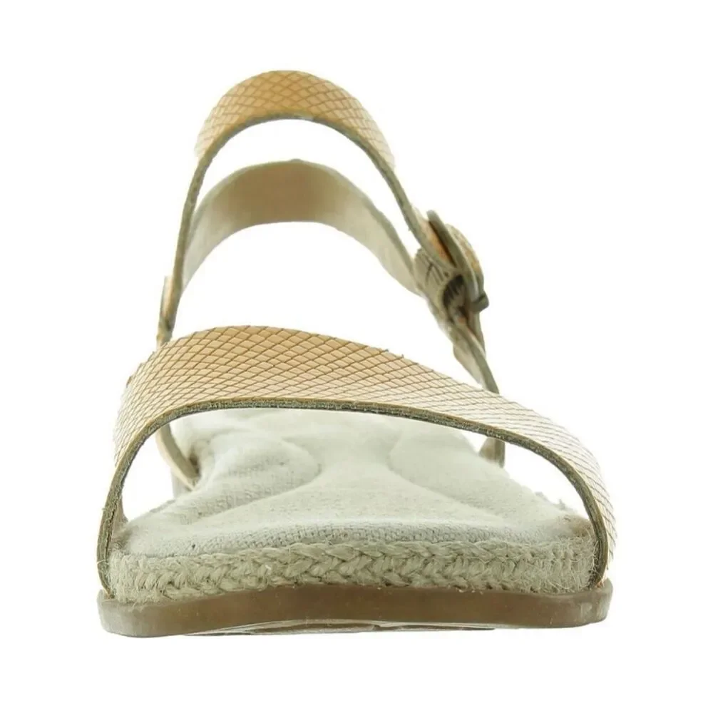 ✨Born Womens Welch Yellow Leather Ankle Flat Sz 7 Sandals✨